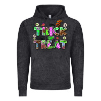 Vintage Black trıck or treat Vintage Hoodie - AdoDesignShop