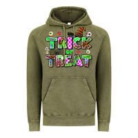 Vintage Olive trıck or treat Vintage Hoodie - AdoDesignShop