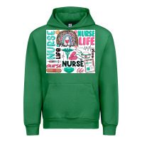 Emerald nurse life Urban Hoodie - Zillion Design Studio