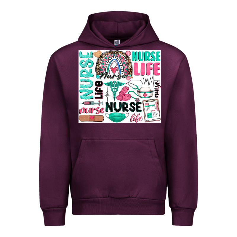 Nurse Life Urban Hoodie by Zillion Design Studio | Teevron