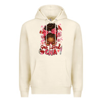 Tofu one loved cna afro messy bun Premium Hoodie - texasbilliewilder
