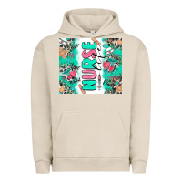 Pigment French Oak nurse life Urban Hoodie - Zillion Design Studio
