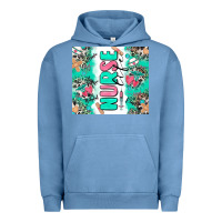 Pigment Pebble Blue nurse life Urban Hoodie - Zillion Design Studio