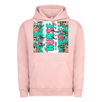 Pigment Salmon nurse life Urban Hoodie - Zillion Design Studio