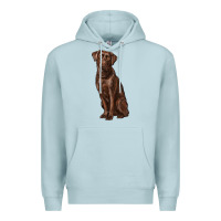 Blue Mist labrador retriever Premium Hoodie - RanaPortraitStore
