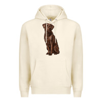 Tofu labrador retriever Premium Hoodie - RanaPortraitStore