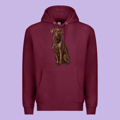 Labrador Retriever Premium Hoodie Designed By Ranaportraitstore