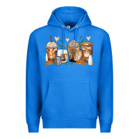 True Royal latte coffee cups Premium Hoodie - Zillion Design Studio