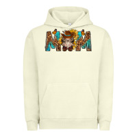Pigment Pistachio mom with bull skull Urban Hoodie - texasbilliewilder