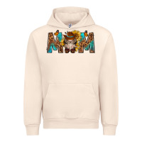 Sandshell mom with bull skull Urban Hoodie - texasbilliewilder