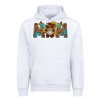 White mom with bull skull Urban Hoodie - texasbilliewilder