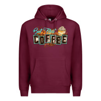 Burgundy but first coffee Premium Hoodie - Zillion Design Studio