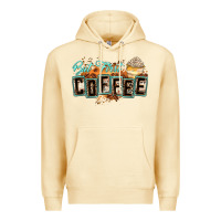Pina Colada but first coffee Premium Hoodie - Zillion Design Studio