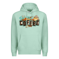 Seafoam but first coffee Premium Hoodie - Zillion Design Studio