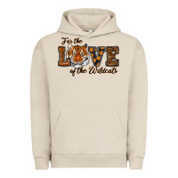 Pigment French Oak love of the wildcats Urban Hoodie - RanaPortraitStore
