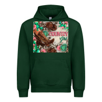Forest Green country girl Urban Hoodie - Zillion Design Studio