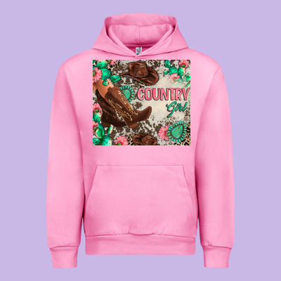 Country Girl Urban Hoodie Designed By Zillion Design Studio