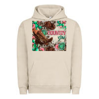 Pigment French Oak country girl Urban Hoodie - Zillion Design Studio