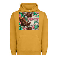 Pigment Peanut Butter country girl Urban Hoodie - Zillion Design Studio