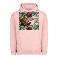 Pigment Salmon country girl Urban Hoodie - Zillion Design Studio
