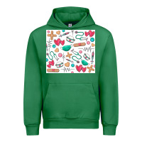 Emerald nurse Urban Hoodie - Zillion Design Studio