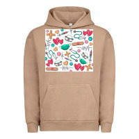 Pigment Burro nurse Urban Hoodie - Zillion Design Studio