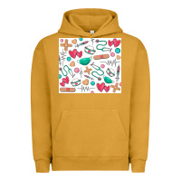 Pigment Peanut Butter nurse Urban Hoodie - Zillion Design Studio