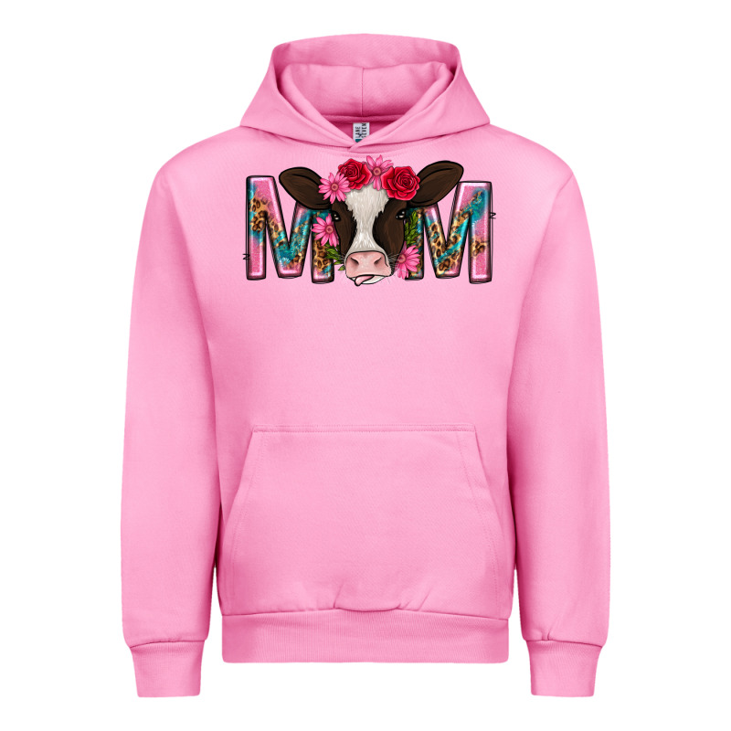 Mom With Cow Mothers Day Urban Hoodie by texasbilliewilder | Teevron