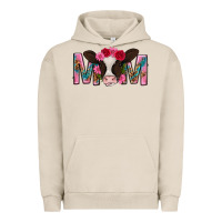 Pigment French Oak mom with cow mothers day Urban Hoodie - texasbilliewilder