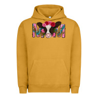 Pigment Peanut Butter mom with cow mothers day Urban Hoodie - texasbilliewilder