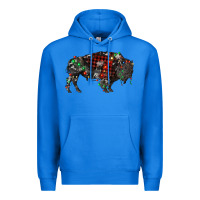 True Royal christmas bison Premium Hoodie - RanaPortraitStore