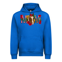 Cobalt mom with horse mothers day Urban Hoodie - texasbilliewilder