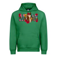Emerald mom with horse mothers day Urban Hoodie - texasbilliewilder