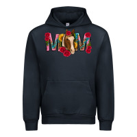 Navy mom with horse mothers day Urban Hoodie - texasbilliewilder