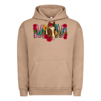 Pigment Burro mom with horse mothers day Urban Hoodie - texasbilliewilder