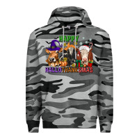 Slate Camo happy hallothanksmas with cow Premium Hoodie - texasbilliewilder