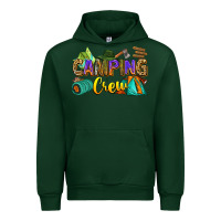 Forest Green camping crew Urban Hoodie - Zillion Design Studio