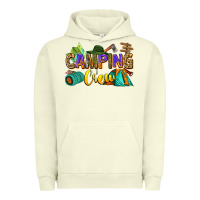 Pigment Pistachio camping crew Urban Hoodie - Zillion Design Studio