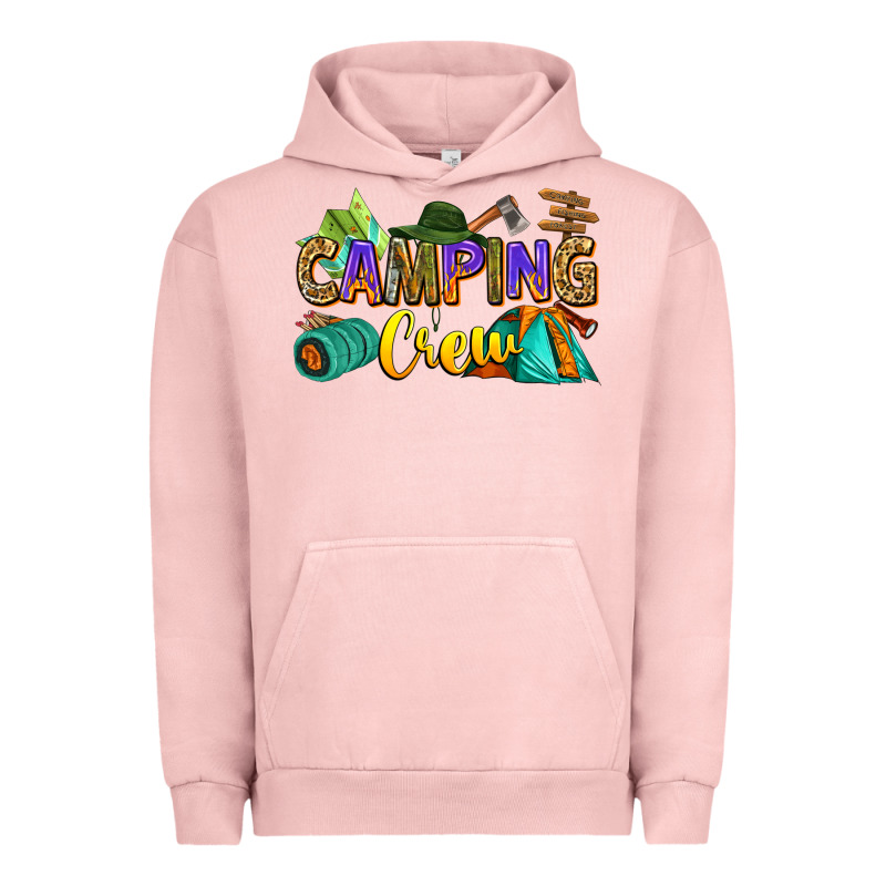 Camping Crew Urban Hoodie by Zillion Design Studio | Teevron