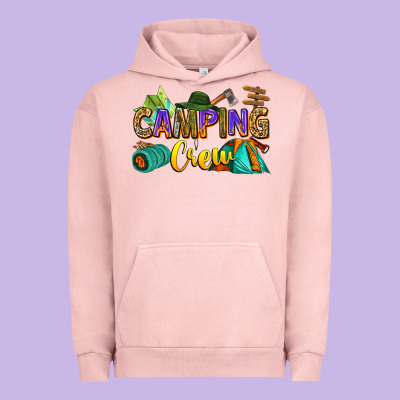 Camping Crew Urban Hoodie Designed By Zillion Design Studio