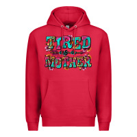 Cardinal tired as a mother Premium Hoodie - Zillion Design Studio