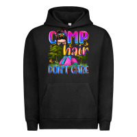 Pigment Black camp hair don't care Urban Hoodie - Zillion Design Studio