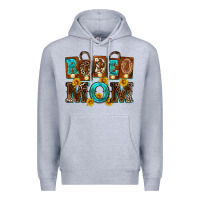 Heather Grey rodeo mom Premium Hoodie - Zillion Design Studio