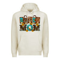 Oatmeal Heather rodeo mom Premium Hoodie - Zillion Design Studio