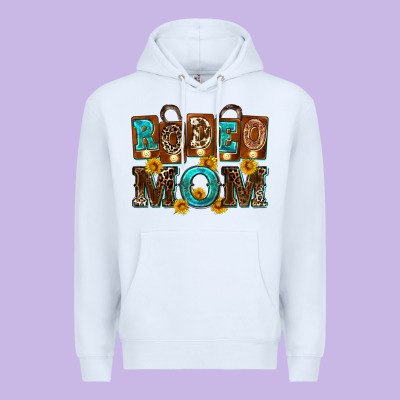 Rodeo Mom Premium Hoodie Designed By Zillion Design Studio