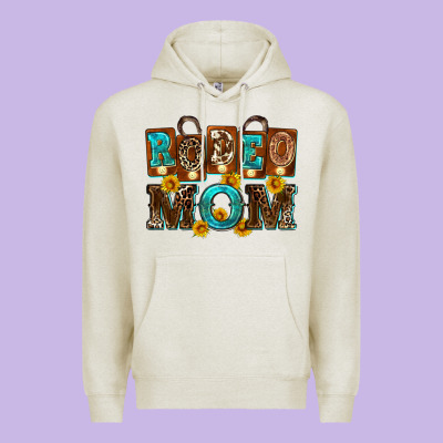 Rodeo Mom Premium Hoodie Designed By Zillion Design Studio