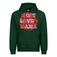 Foreset Green most loved mama Urban Hoodie - texasbilliewilder