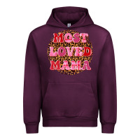 Mauve Wine most loved mama Urban Hoodie - texasbilliewilder