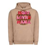 Pigment Burro most loved mama Urban Hoodie - texasbilliewilder