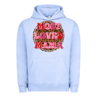 Pigment Grape Ice most loved mama Urban Hoodie - texasbilliewilder